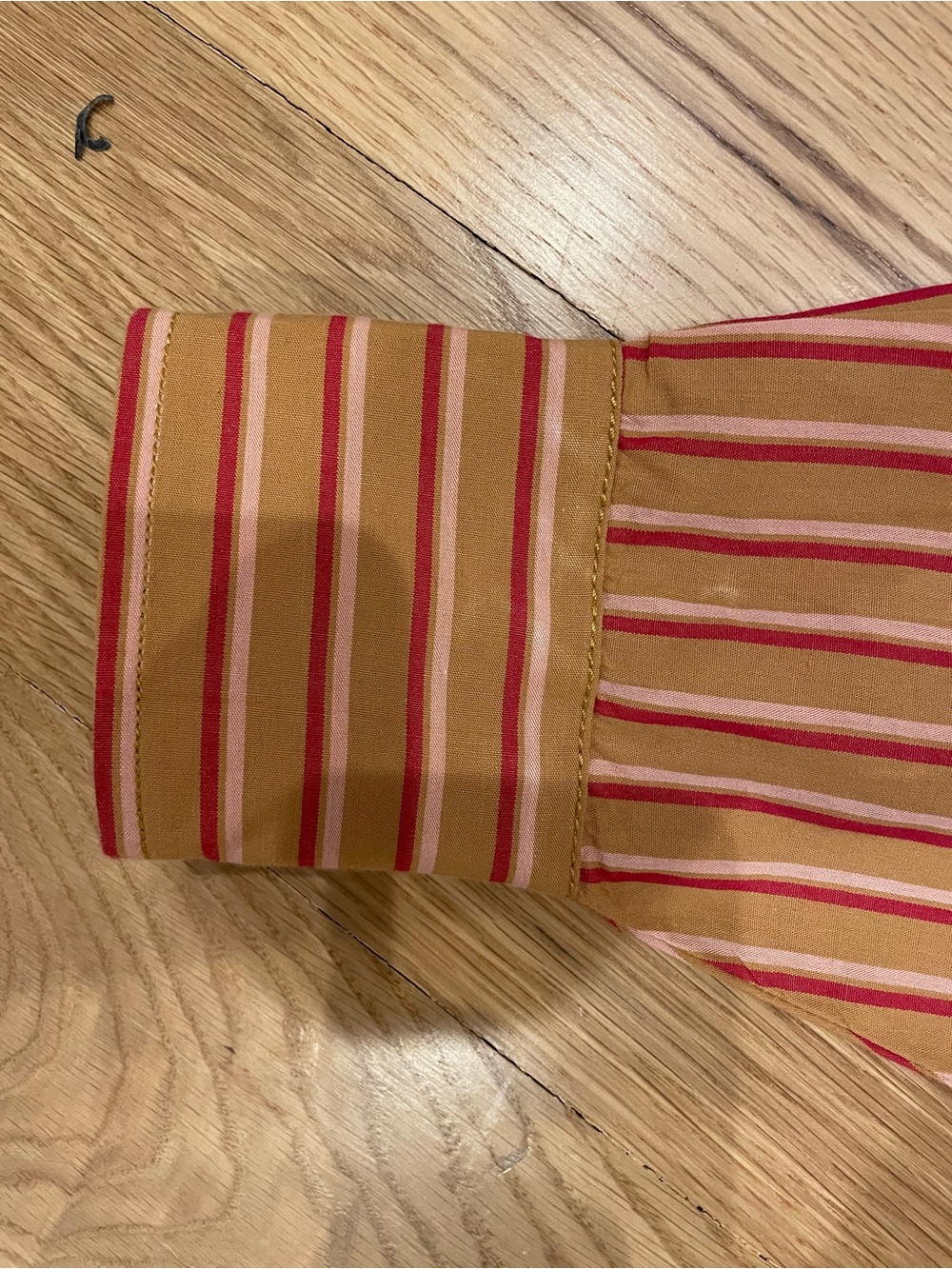 Anthropologie Maeve Striped Button-Down Shirt - Picture 7 of 15
